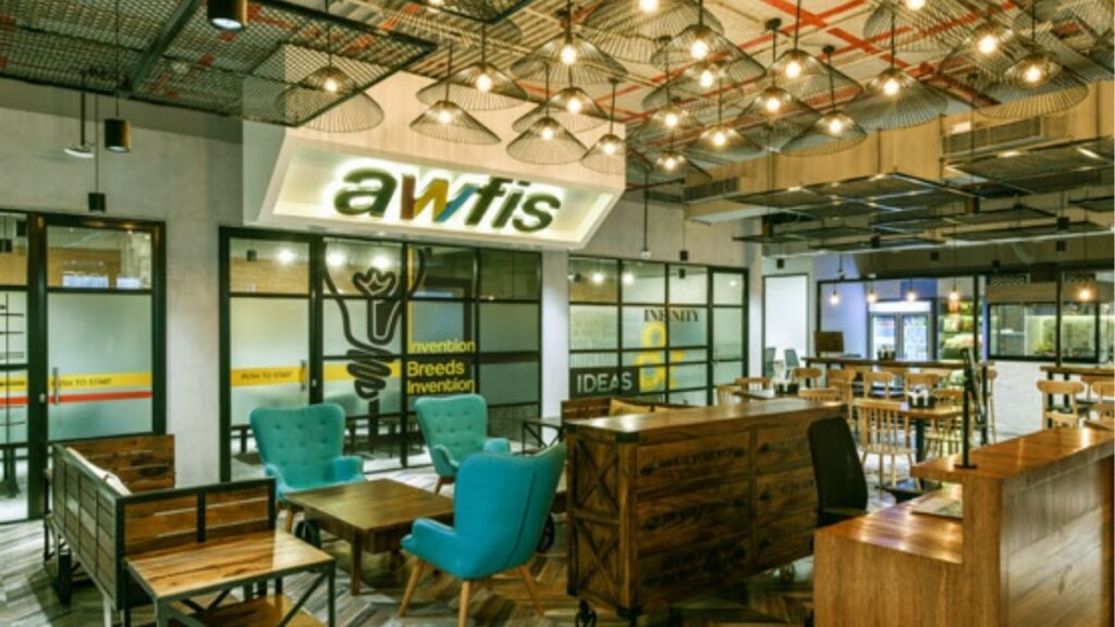 Awfis Qutab 2 coworking space in South Delhi